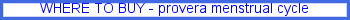 provera after birth control, hormone replacement therapy